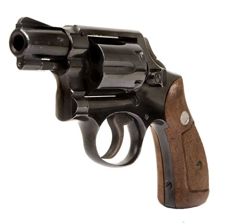 Deactivated Snub Nose Smith And Wesson Revolver
