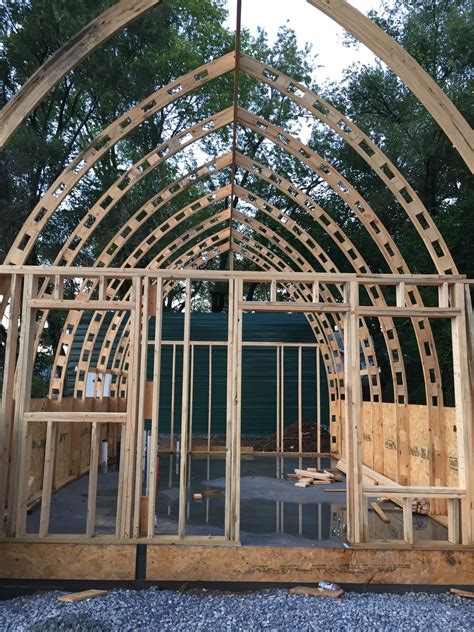 Arched Cabin Kits And Rental Cabins Arched Cabin Arch House Dome House