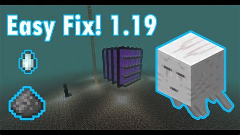 Ghast Farm Easy Fix For Minecraft 119 Youtube