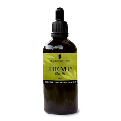 Hemp In Olive Oil No Turmeric Black Sheep Farm Oils