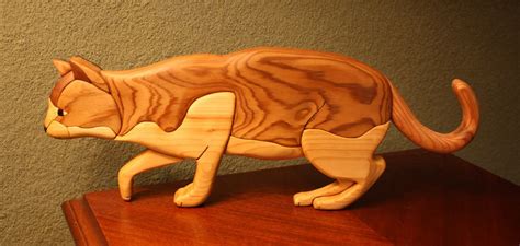 Intarsia Cat By Jim ~ Woodworking Community