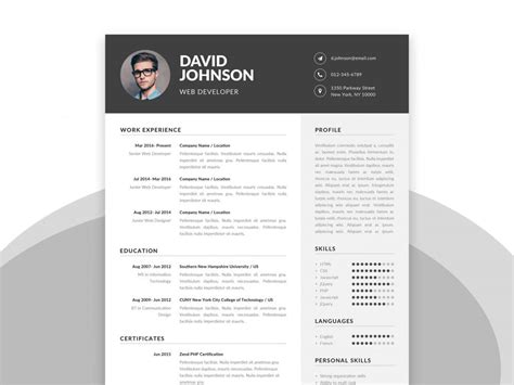 This cv format in ms word download set. Ms Word Resume Template - Free Microsoft Word Resume ...