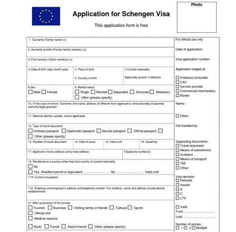 Visit Visa To Usa Application Form Trvlia