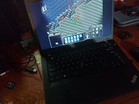 Recently Bought A Thinkpad Heres My T460s Playing Starcraft Rthinkpad