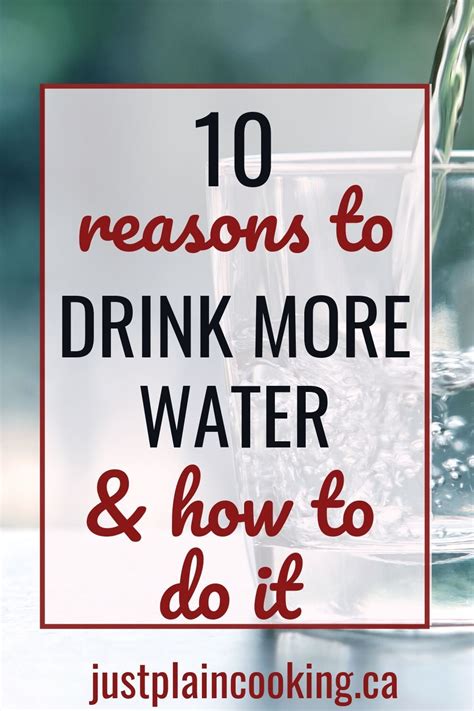It Is Important To Drink More Water Even If You Do Not Feel Thirsty Ten Reasons How Much Water
