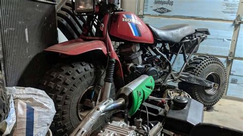 #honda2wheelers instagram videos and photos. PROCESS of TURNING MY 1984 HONDA 200EX ATC 3 WHEELER into ...