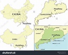 Huizhou City Location On Map China Stock Vector (Royalty Free ...
