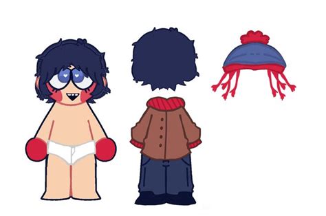 Stan Marsh Paper Doll V2 South Park Characters South Park Wendy