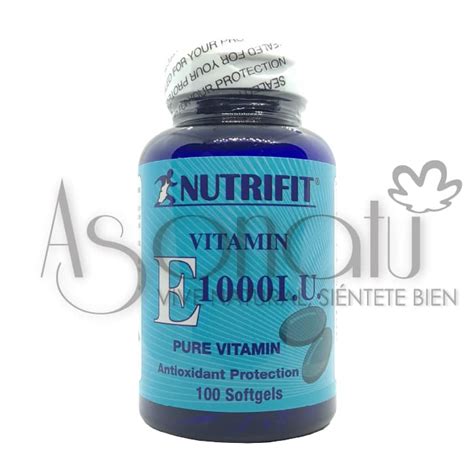 Vitamina E 1000 Nutrifit Asonatu