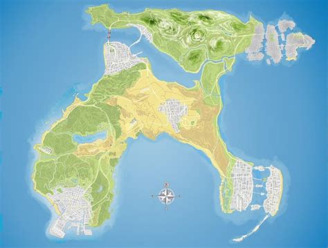 Gta Universe Online Super Map Los Santos Liberty City Vice City