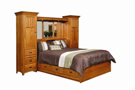 Workshop Project Bedroom Furniture Amish Monterey Pier Wall Bed With