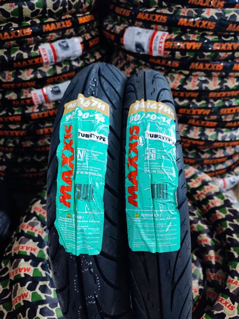 Ban Luar MAXXIS M6167 Ring 14 Berbagai Ukuran Ban Motor Non Tubeless