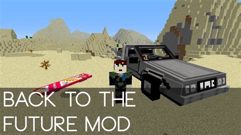 Minecraft Back To The Future Mod Spotlight Youtube