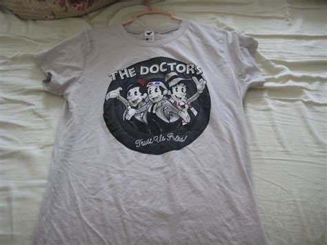 My Three Doctors Tee Mens Tops Doctor Tee Mens Tshirts