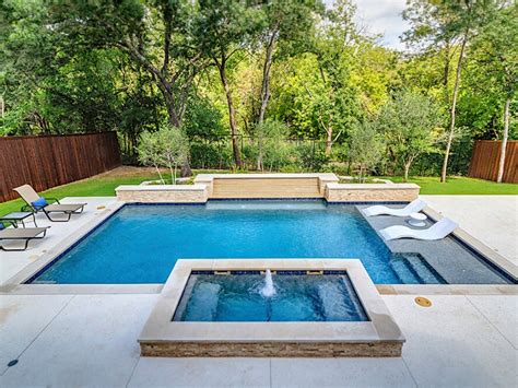 Dallas Geometric Pool Photos Prosper Geometric Pool Builder Luxury