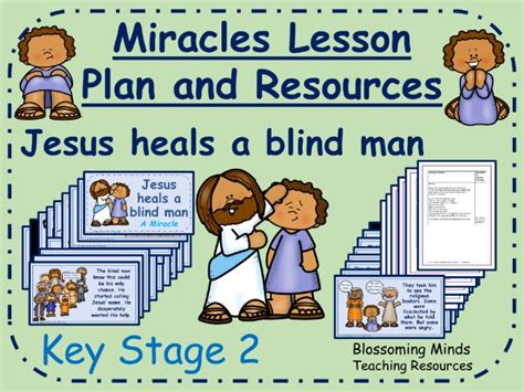 Jesuss Miracles Jesus Heals A Blind Man Ks2 Lesson Teaching Resources