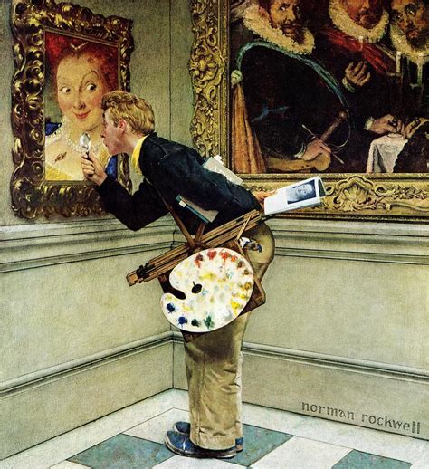 The Art Critic Norman Rockwell