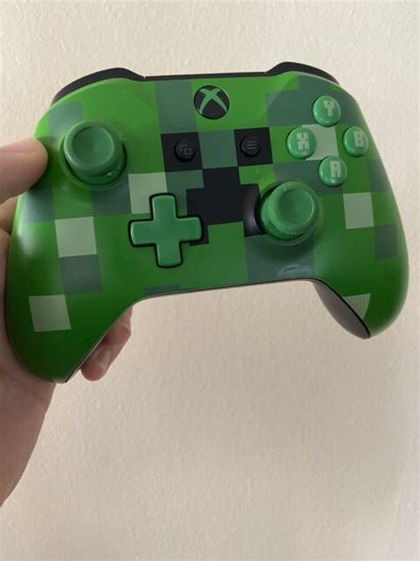 Xbox One Wireless Controller Minecraft Creeper Lhs6 For Sale Online