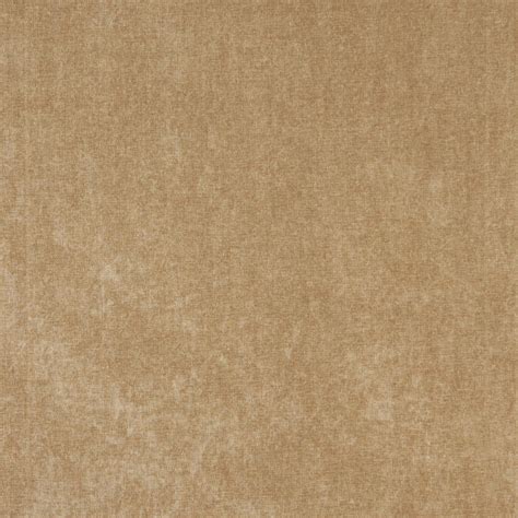 Tan Smooth Polyester Velvet Upholstery Fabric By The Yard