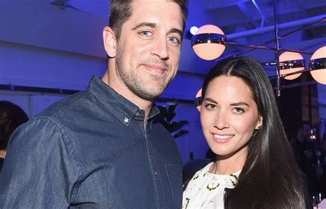 Aaron Rodgers Gushes About Girlfriend Olivia Munn