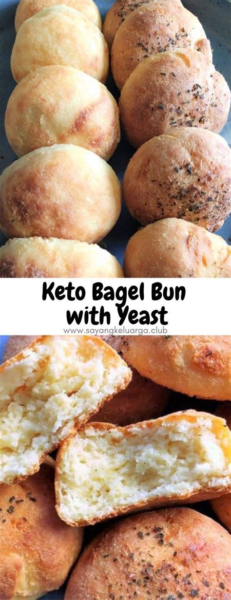 So i wonder if one can build wild yeast without flour? Keto Bagel Bun with Yeast | Keto bagels, Keto bread, Best ...