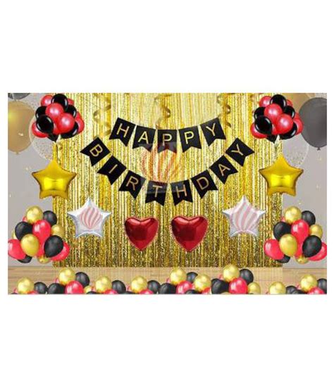 Printed Happy Birthday Party Decoration Set For Room Decoration Balloon