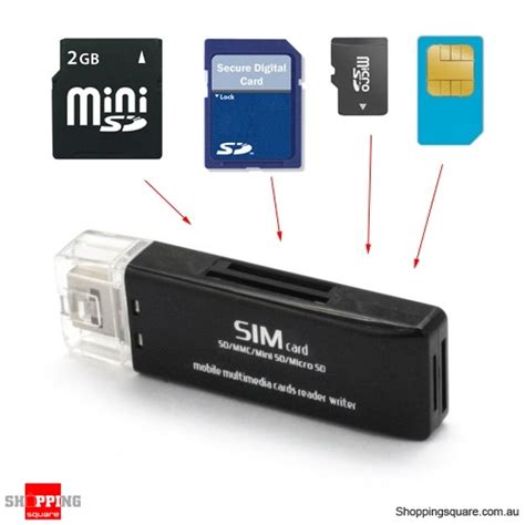 Check spelling or type a new query. USB Multi Mobile SIM Card Reader 3G SIM Backup SD/MMC SDHC ...