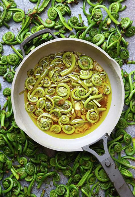 Recipe Fiddlehead Fern Pickle From Houston Chef Anita Jaisinghani