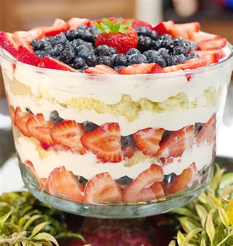 Boozy Berry Trifle - The At Home Cook