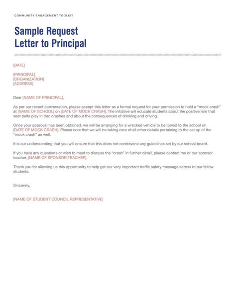 request letter   principal templates