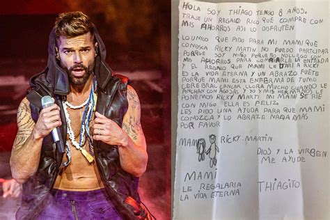 Niño Gasta Sus Ahorros Para Que Su Mamá Con Cáncer Conozca A Ricky Martin