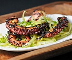 Grilled Octopus Salad with Citrus Vinaigrette - Girls Can Grill