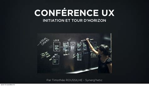 Formation Ux Design Introduction Et Tour Dhorizon By HETIC Via Slideshare