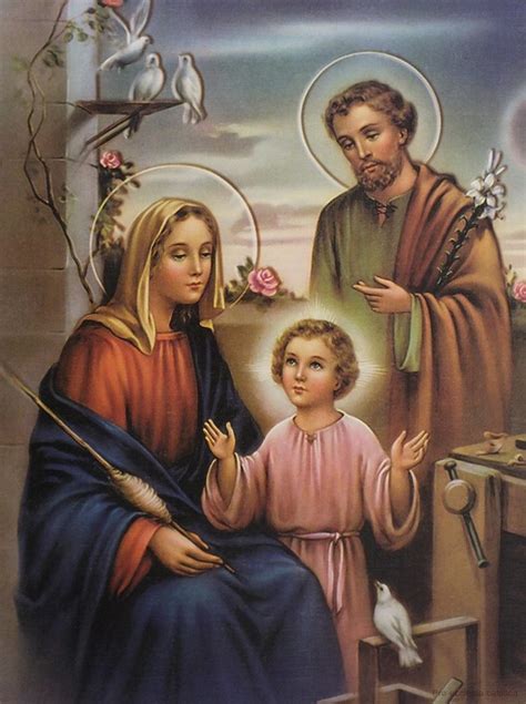 Obrazy Svatá Rodina Plakát 30 X 40 Cm Pro Ecclesia Catolica