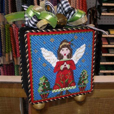 kelly clark angel beautifully stitched by jane needlepoint stitch needlework