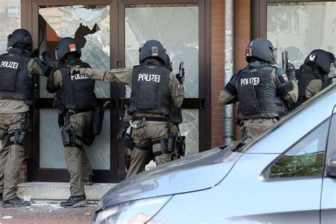 germany s police raid mosque and apartments in crackdown on salafists the straits times