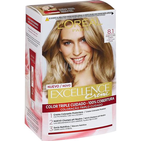 Excellence L Oréal Paris Tinte rubio claro ceniza N 8 1 excellence Caja