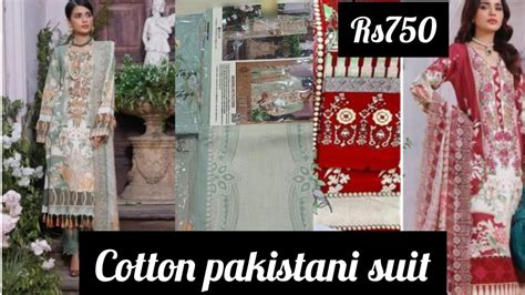 Meesho Pakistan Cotton Suit Just 750 Of Pakistani Cotton Suit Hual