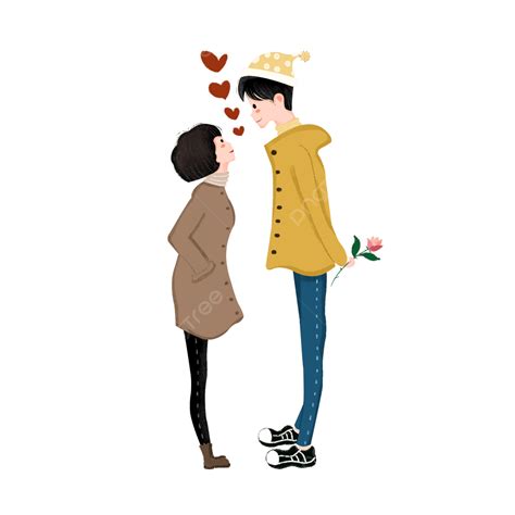 Elementos De Pareja De Dibujos Animados Png Dibujos Animados Amantes