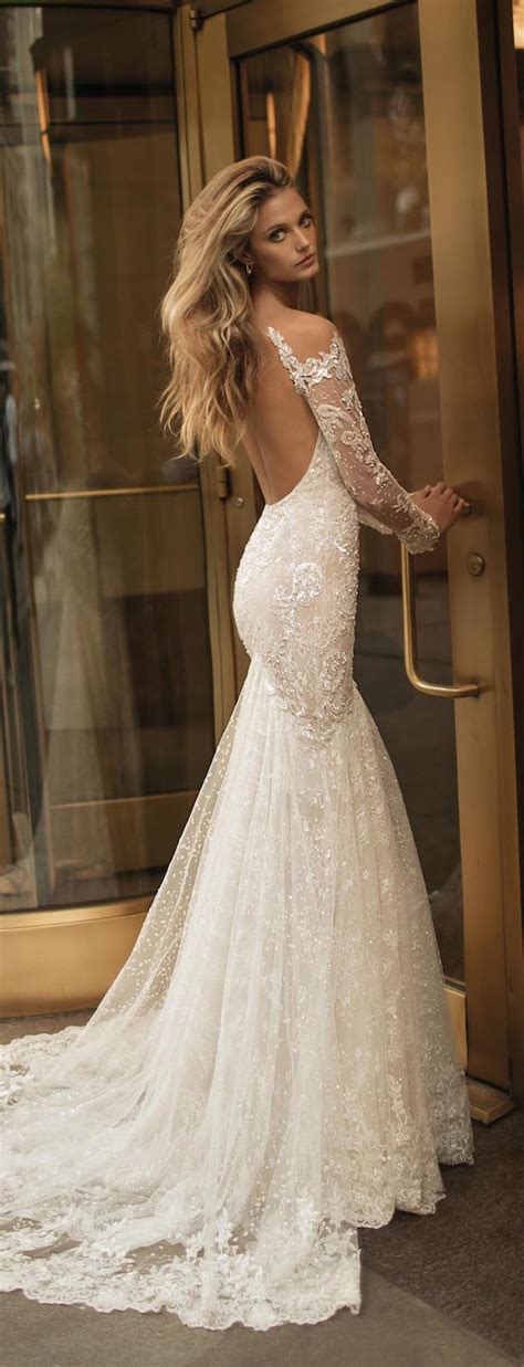 20 Stunning Open And Low Back Wedding Dresses For 2017 Brides Stylish
