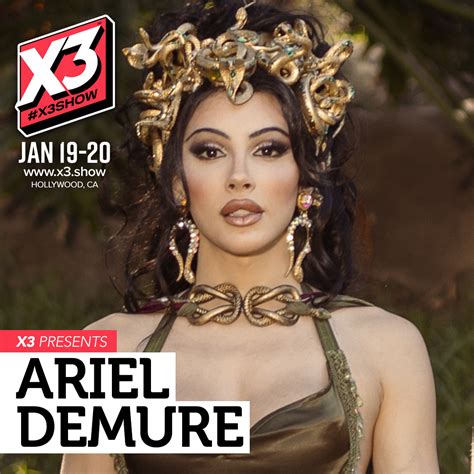 Ariel Demure Set To Bring Gorgons And Goddesses To X3 Adult All Access