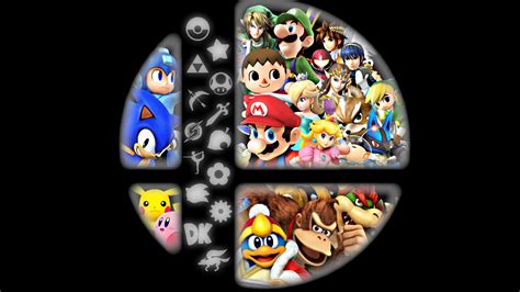 Free Download Super Smash Bros Wii U Logo Wallpaper By Jaredhaj On