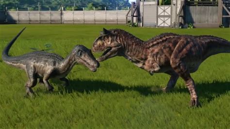 Carnotaurus Vs Iguanodon 🔥carnotaurus Ceratosaurus Vs Iguanodon