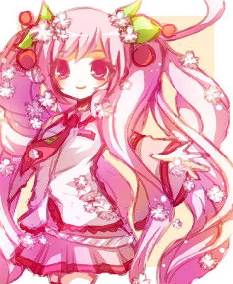 Sakura Miku By Emi Liu On Deviantart