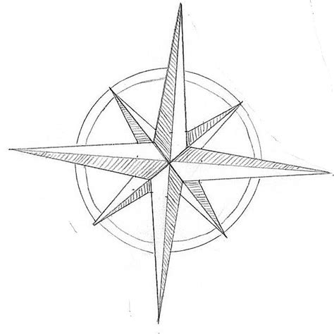 Download compass rose coloring page and use any clip art,coloring,png graphics in your website, document or presentation. How To Draw A Compass Rose - Cliparts.co