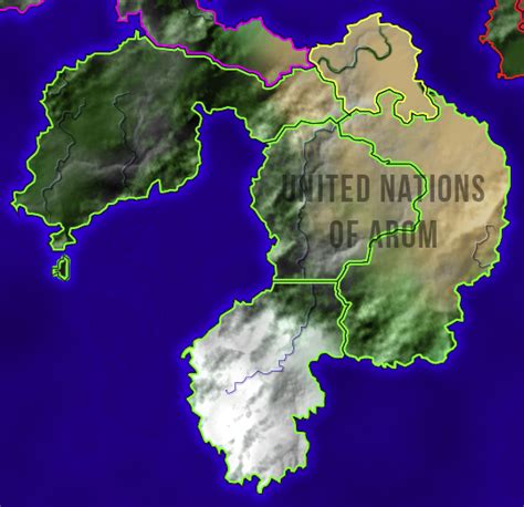 The United Nations Of Arom Settlement In Chosen World Anvil