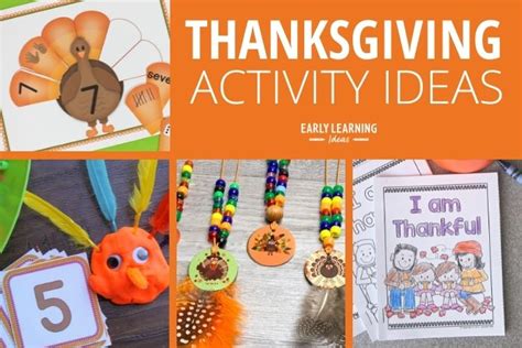 The Best Thanksgiving Activities For Preschoolers