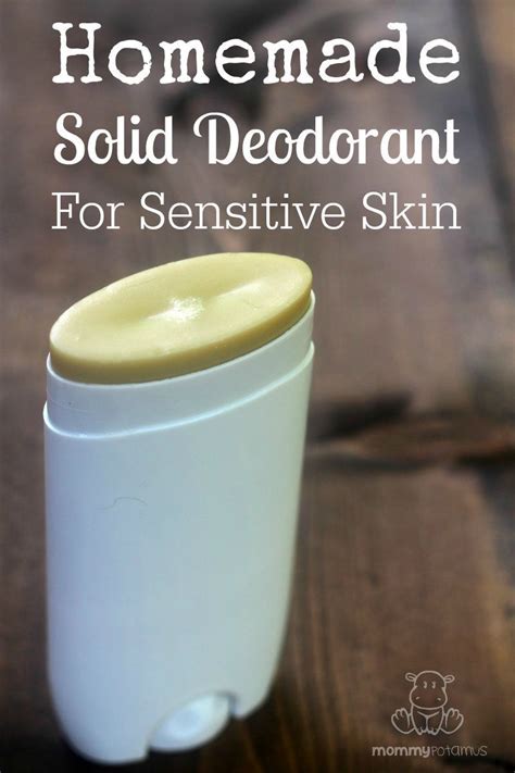 Instead Of Baking Soda This Solid Deodorant Recipe Relies On Kaolin Clay And Magnesium To Keep