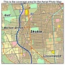 Aerial Photography Map of Skokie, IL Illinois