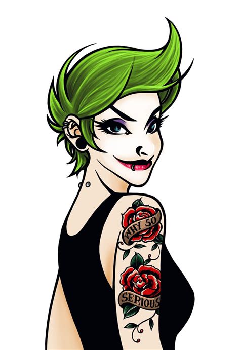 52 Best Male Harley Quinn And Female Joker Images On Pinterest Comic